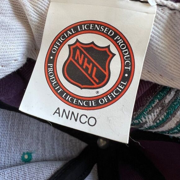 Vintage NHL Annco Anaheim Mighty Ducks Snapback Hat - Picture 7 of 8